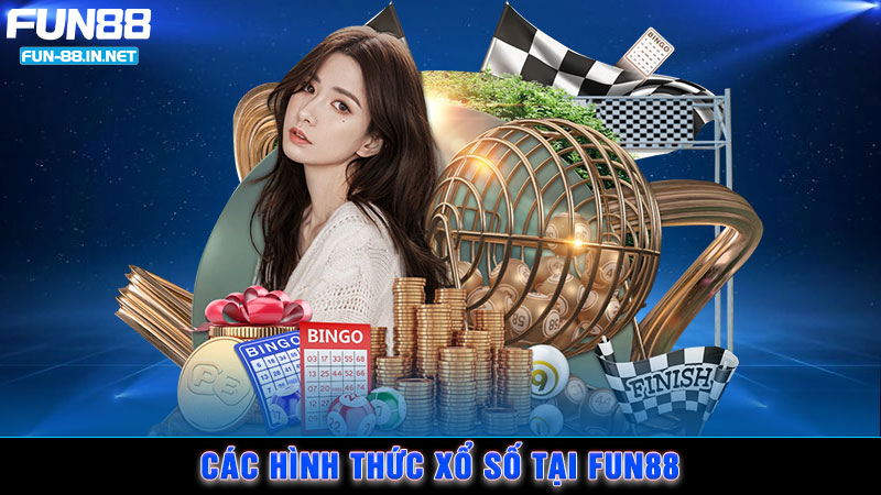 Các hình thức xổ số tại FUN88